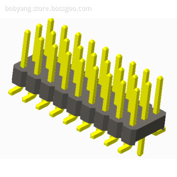 2.54mm Pin Header Three Row SMT Type